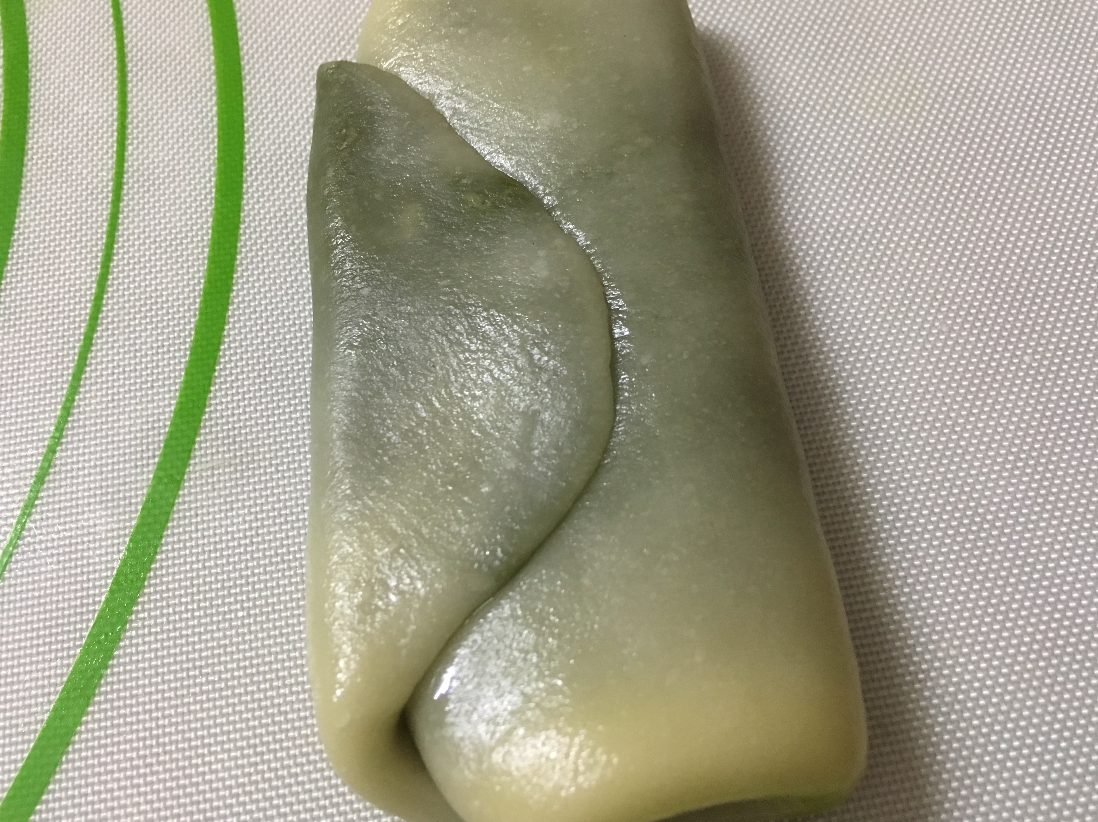教你做抹茶绿豆酥,层层酥到掉渣渣,内馅绵软香甜,都说不够吃 - 114