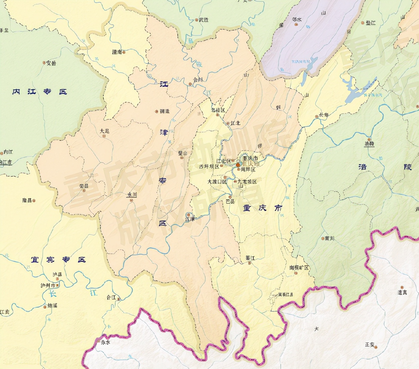 重庆市是哪个省的行政中心（重庆归哪里管）