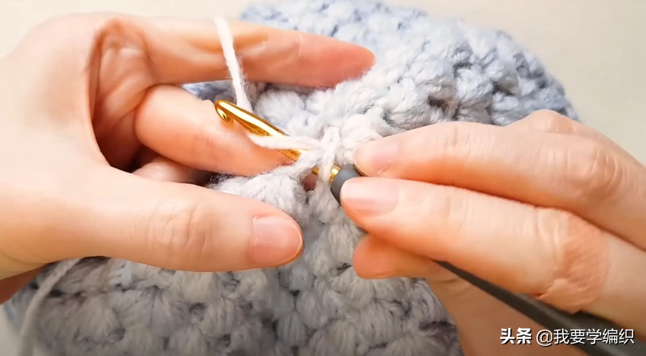 想要漂亮帽子不用买，学习编织自己就能钩一个，枣针帽教程送达