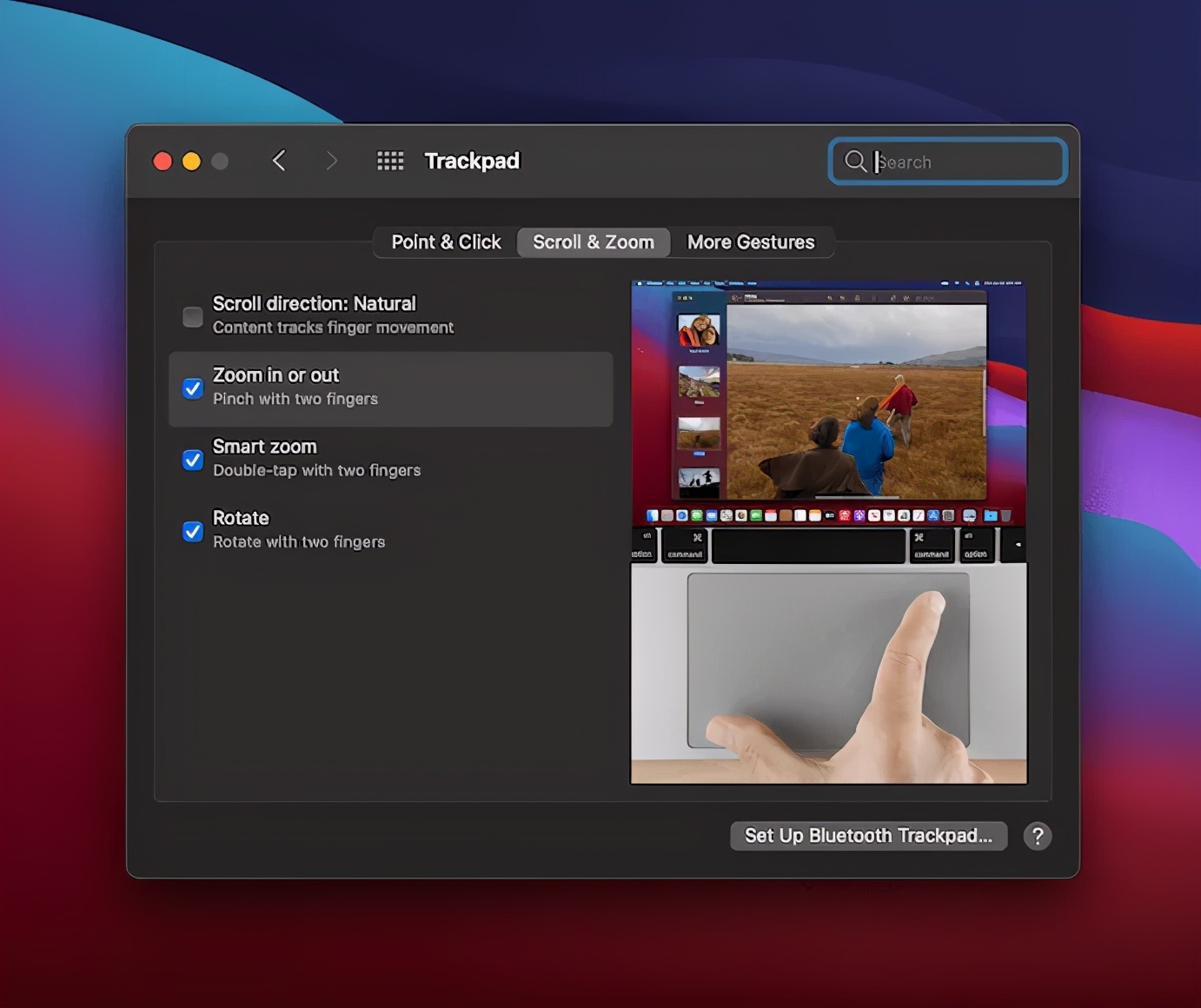 几种在 Mac 上放大和缩小的方法
