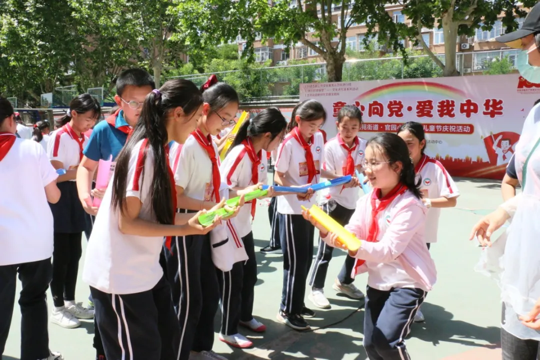 北京市通州区官园小学联合举办党史知识竞赛活动