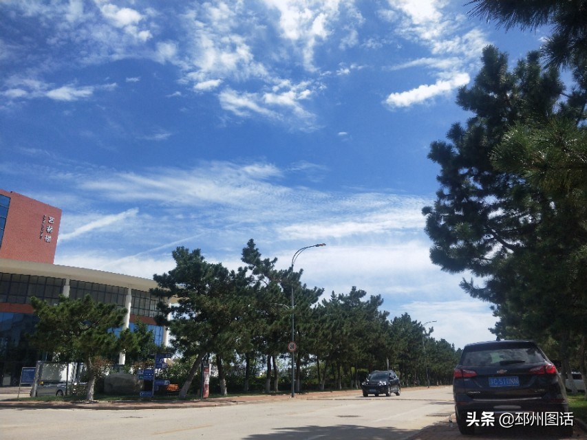 美丽的校园，威海职业学院