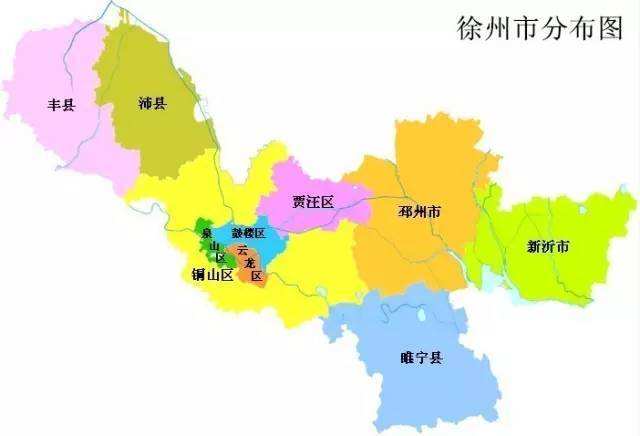 中国行政区划——江苏省徐州市睢宁县