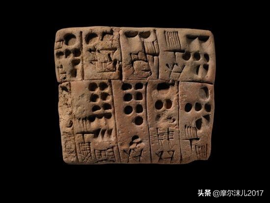 楔形文字(4000年前文字食谱被破译，所用原始楔形文字比甲骨文还早2000年)