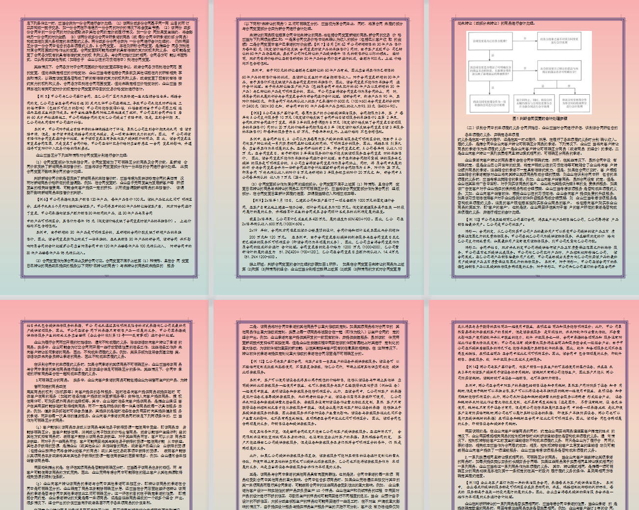 最新版新收入会计准则及应用详解，附新收入准则会计科目表