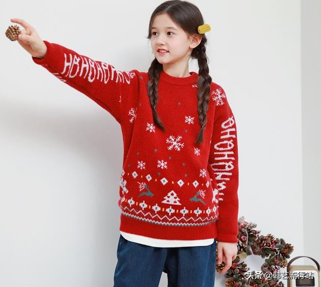 这个秋冬季节，连大人都想穿的韩版儿童毛衣