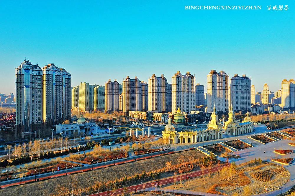 初春的哈尔滨松花江,静美安然