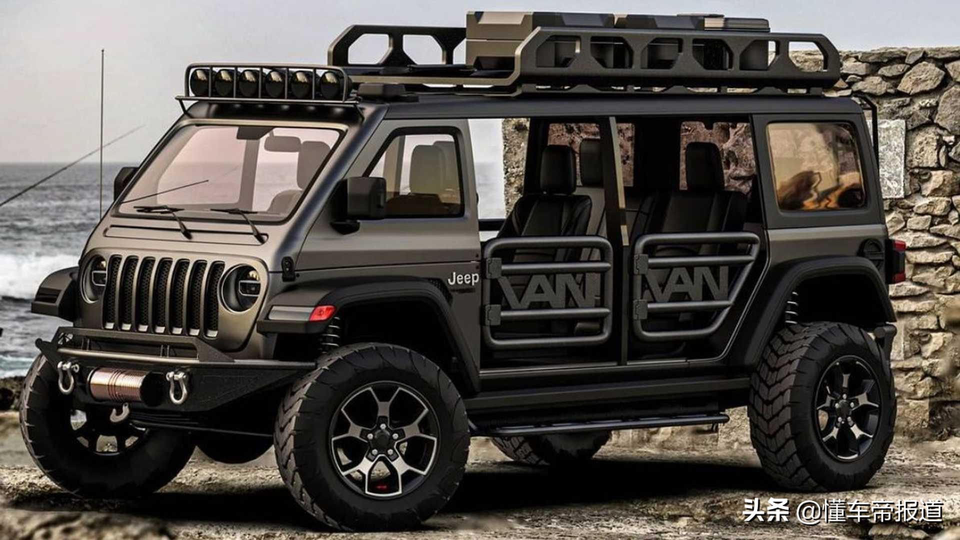 新车｜Jeep要出MPV了？牧马人底盘打造，6座布局+三把锁