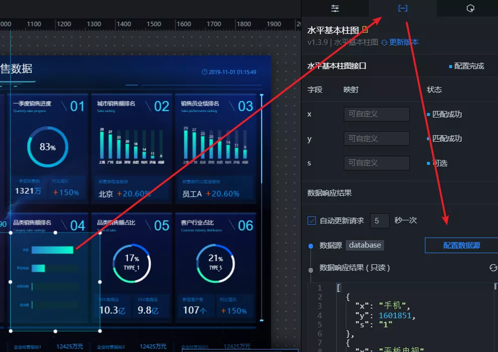 简单好用DataV——快速搭建数据可视化页面