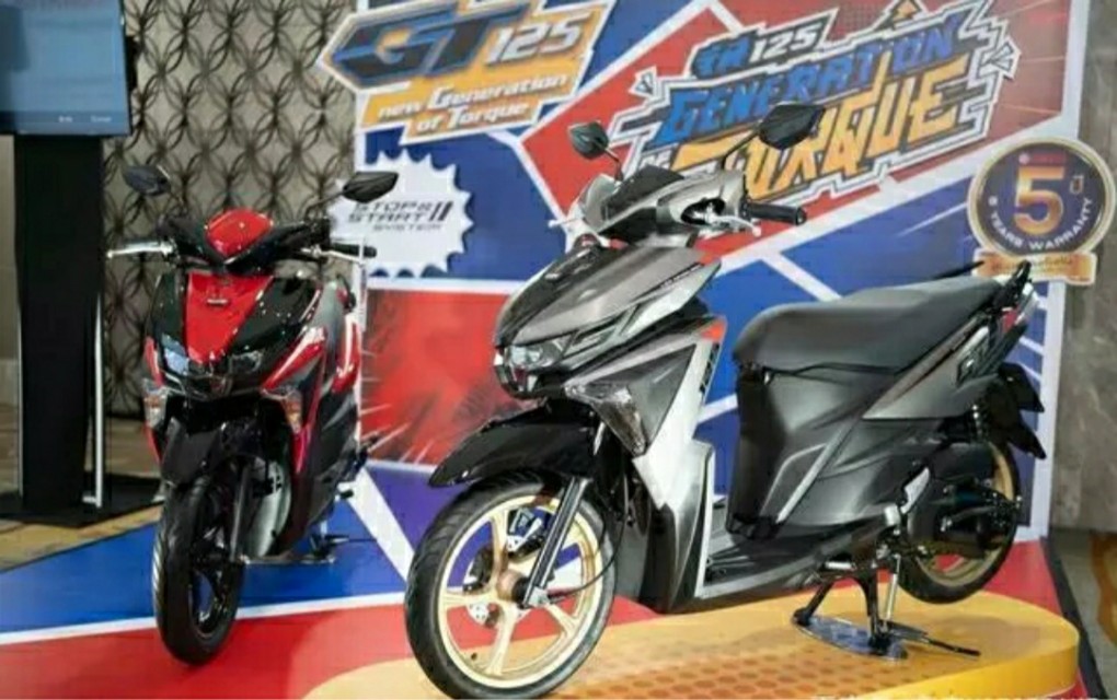 应对泰本弯刀，雅马哈发布2020款GT125，跑车范大轮踏板