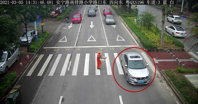 交通违法曝光！