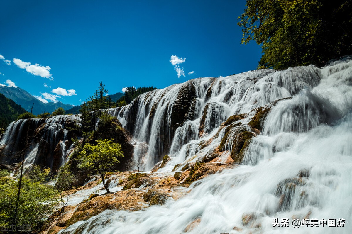 中国4大瀑布,个个雄伟壮观,气吞山河,每一处都会震撼你的心灵
