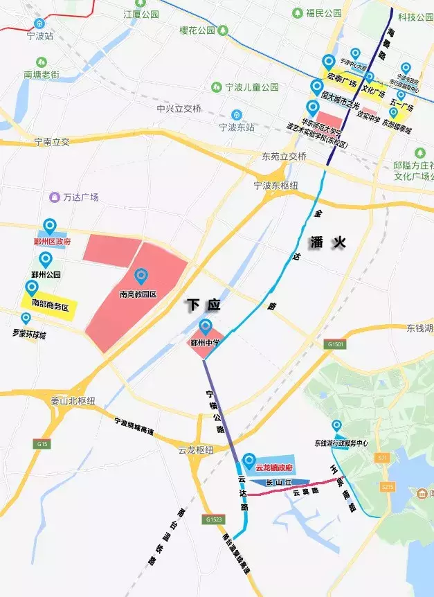 新宁波东站拟建在这里!江北、鄞州…宁波这些区域要大发展了!