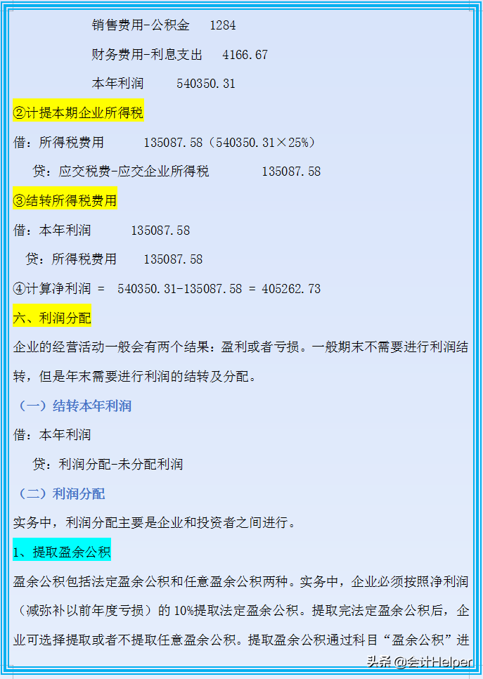 老会计是不会主动教你的，会计月末该这样做账！月末会计分录大全