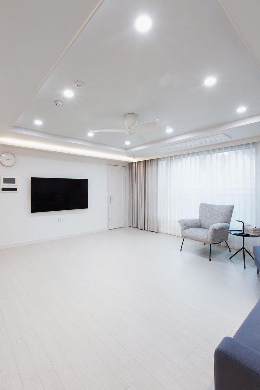 親子宅設計先為孩子做準備，110㎡挪出一間做活動室，解放客廳保持一塵不染