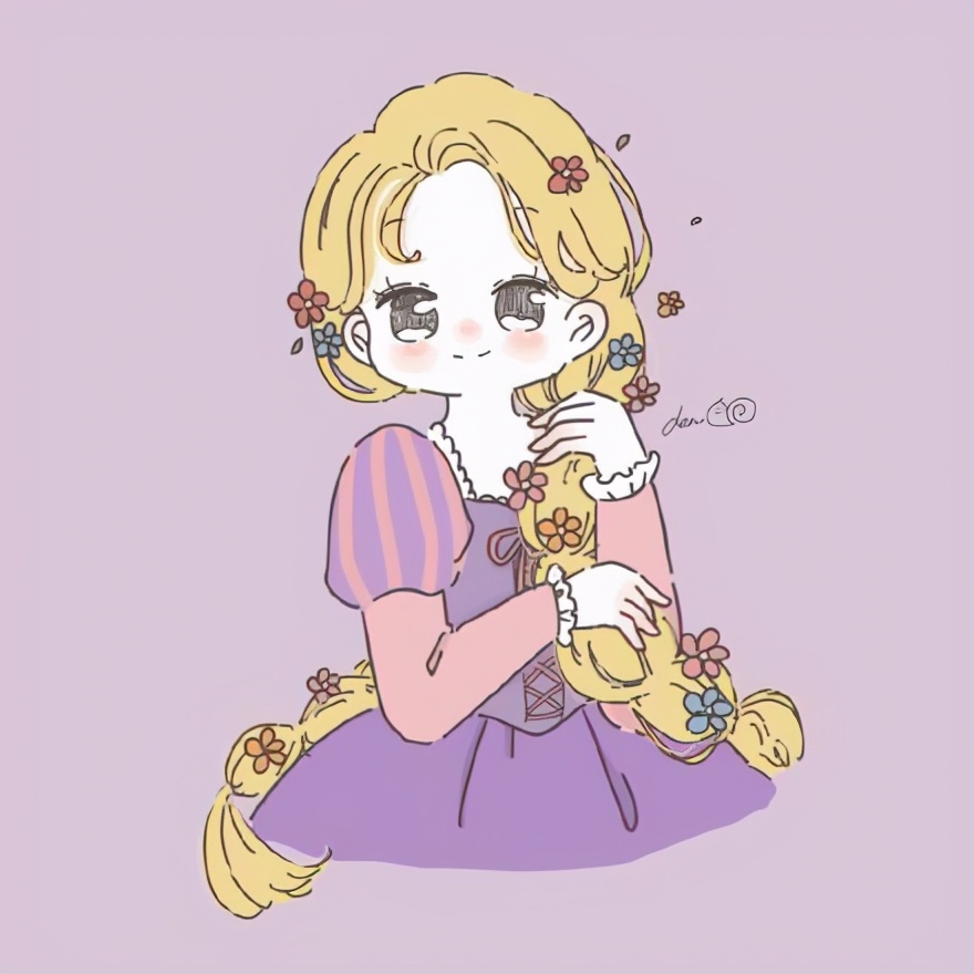 长发公主乐佩是一位活泼而又俏皮的公主,因为被女巫欺骗所以在高塔上