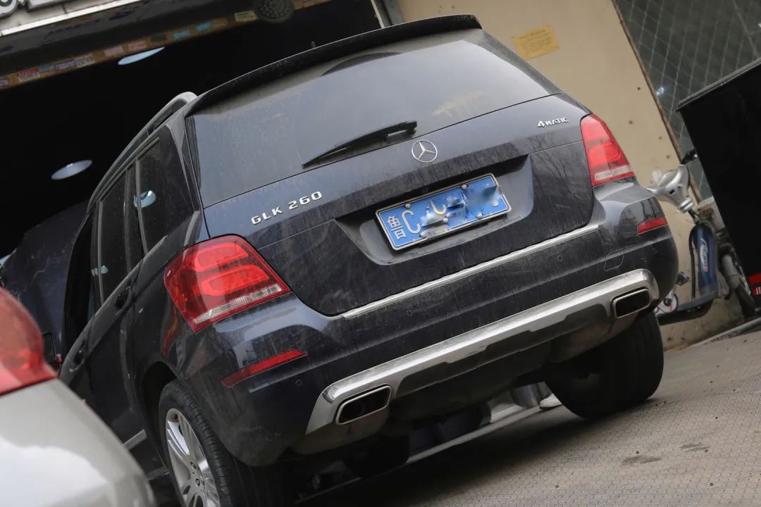 怪兽修车：翻新一辆15年奔驰GLK260，最终满血复活变新车