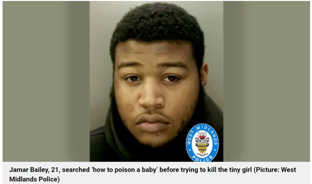 谋杀罪成立！英国男子网上搜索“毒害婴儿”后将癫痫药放入奶瓶