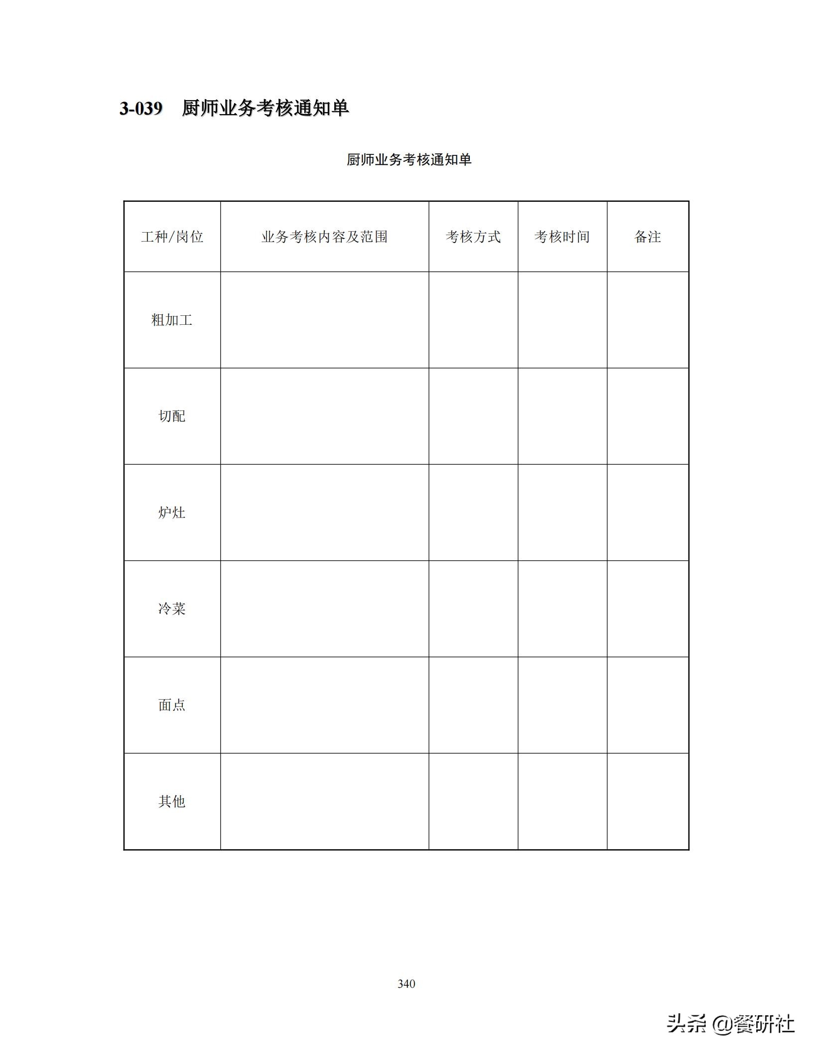 餐饮管理培训大典：200+操作流程/表单工具（462页文档）