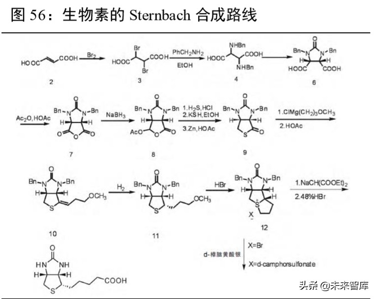 维生素行业深度报告：13个主要维生素品种生产工艺与市场格局解析