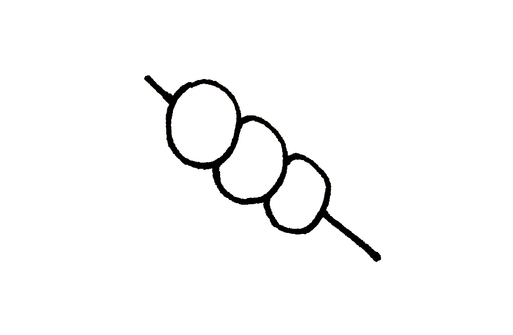 亲子简笔画好吃的素材|16种不同卡通好吃的,入门一学就会