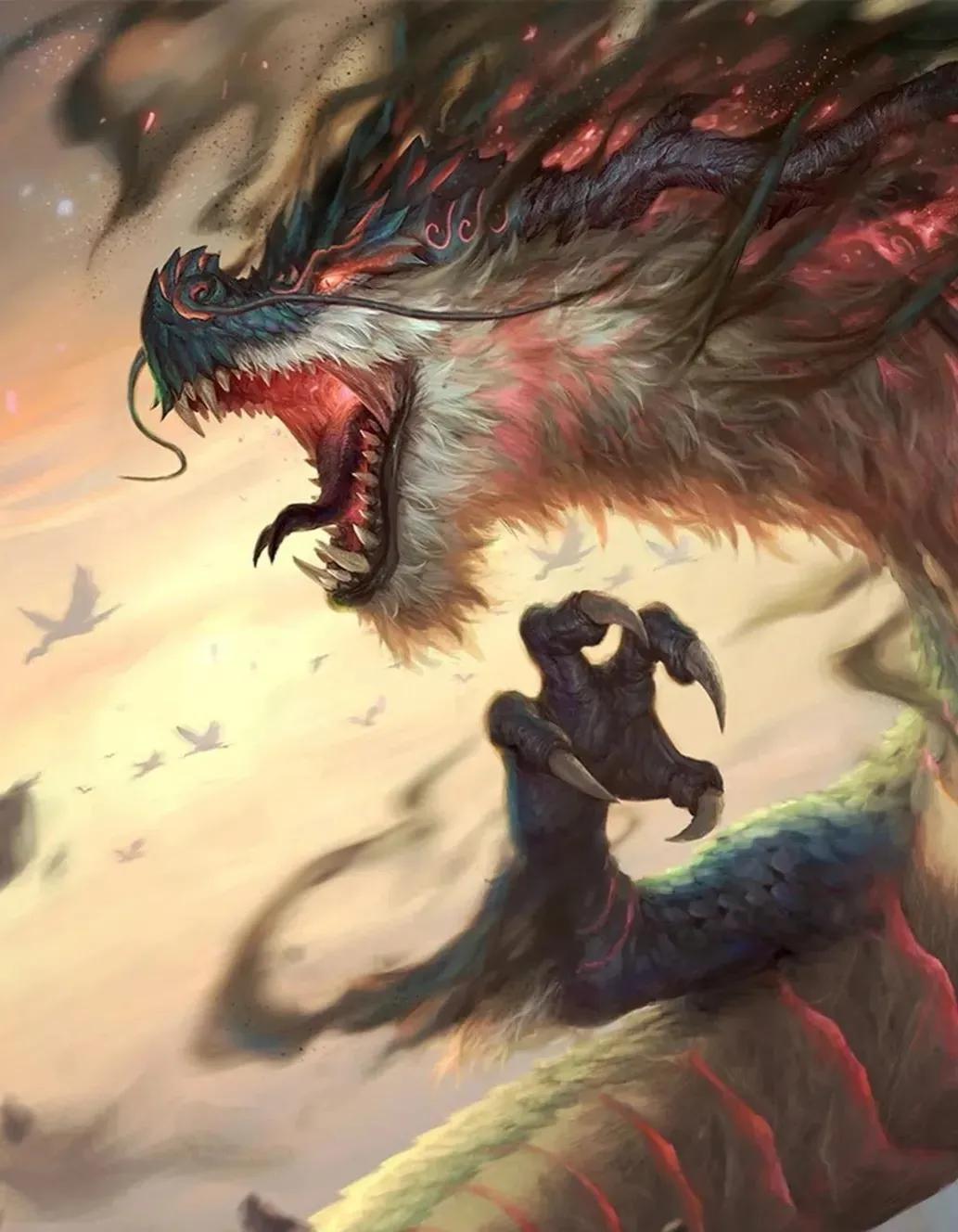 在中国神话里，都有哪些龙的种类，解开龙族的起源与消失之谜
