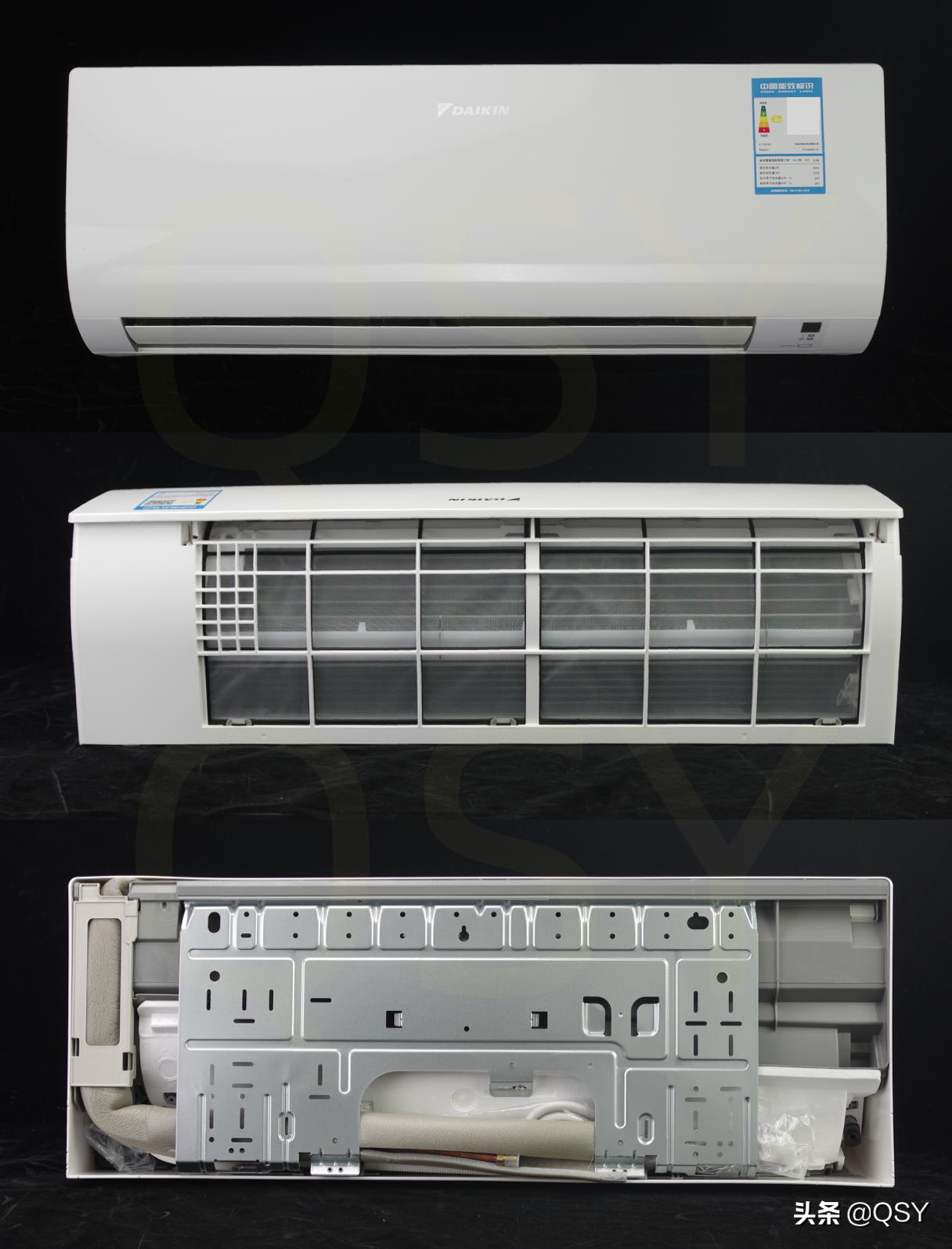 拆大金空调 e-max 5 j系列 1.5匹新三级 体积小静音好