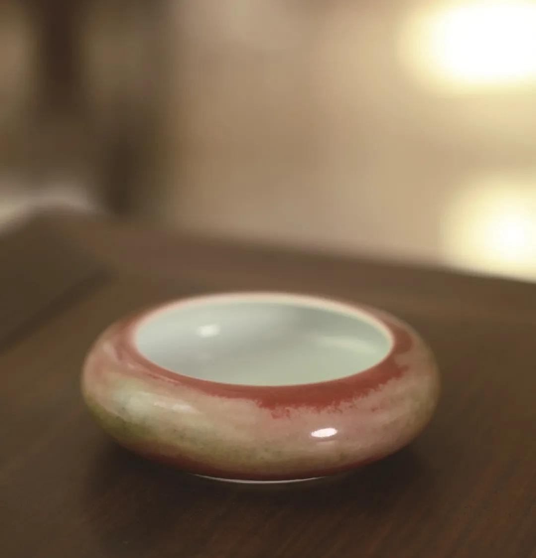 桃花泛绿豇豆红：康熙烧的名器竟如此美艳