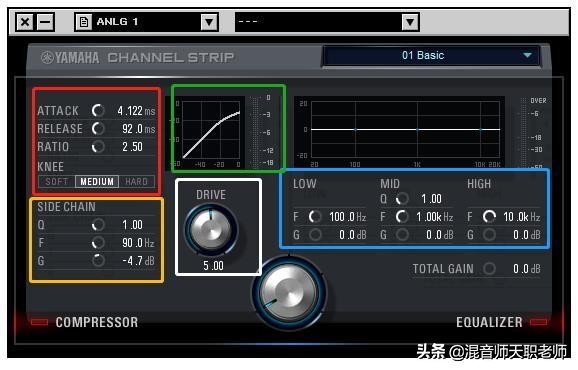 Yamaha声卡驱动调音台各个功能以及效果器介绍详解