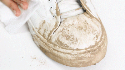 脏鞋瞬间干净的小窍门，不用水洗也能清理泥污？亲妈用了都说好