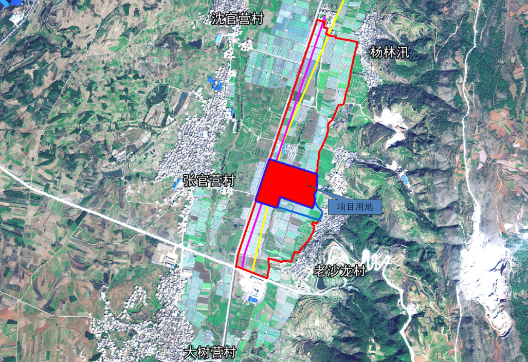 嵩明新增一占地面积140亩的国际物流城，和一占地267亩住宅项目