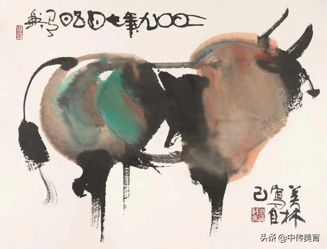 别看十二星座了！！韩美林笔下的生肖水墨画，看一眼就爱上了