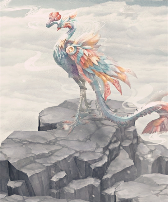 关于单足神鸟毕方,你不知道的三件事,一个习性让人又爱又恨