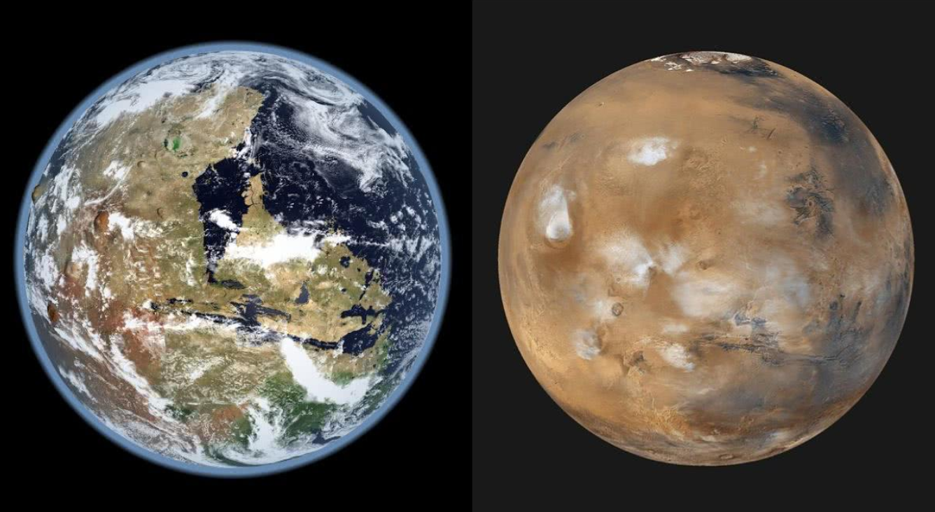 火星图片真实图片大全(祝融号5张新火星图,有2张很特别,拍到"生命化石