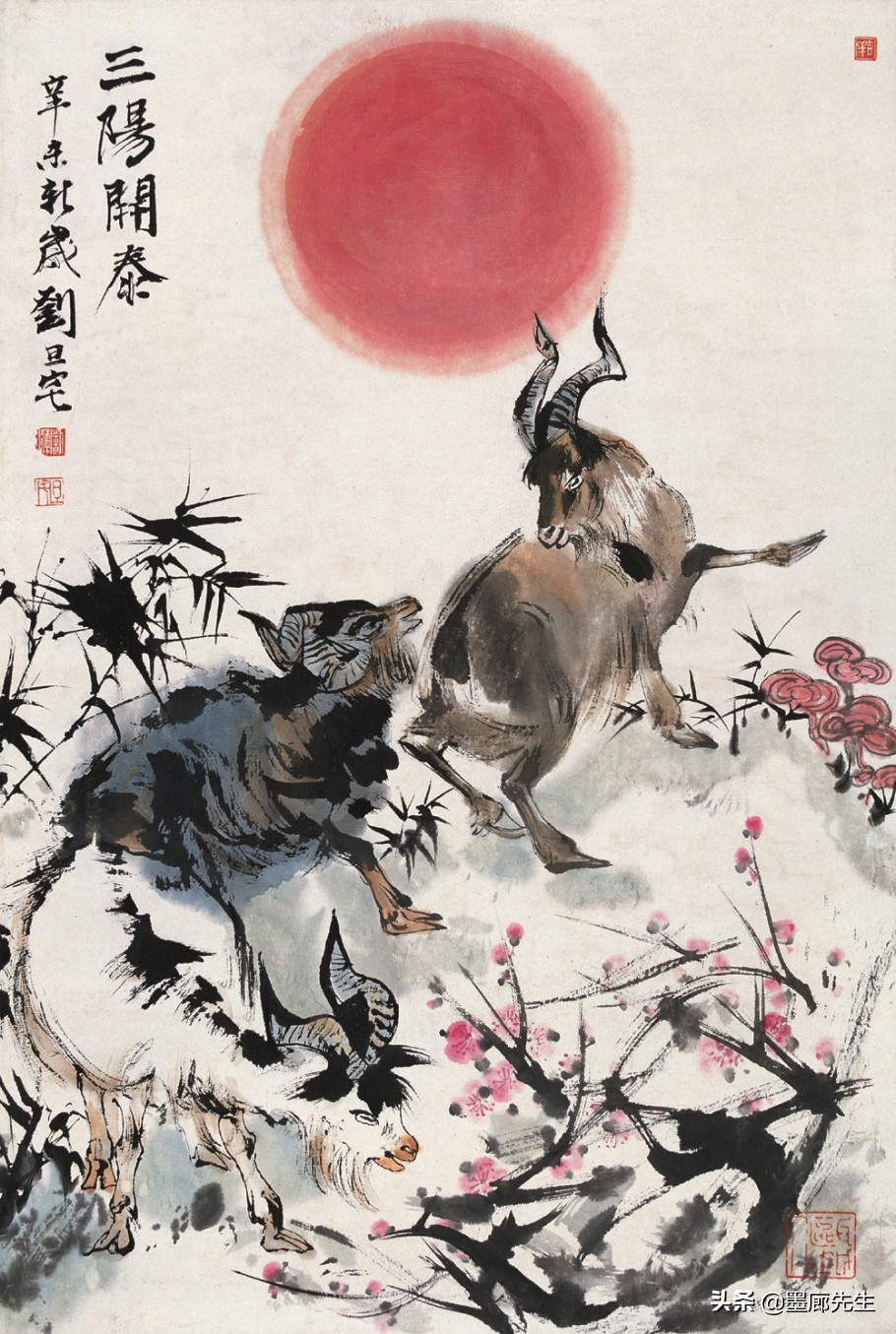 精选100幅画羊美图供大家学习收藏