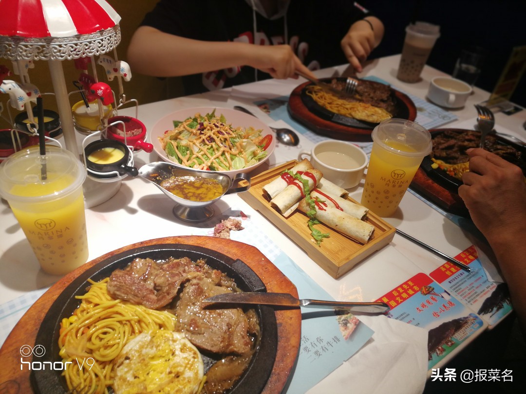 西冷牛排、蔬果沙拉、墨西哥牛肉卷、腓肋牛排，西餐美食推荐