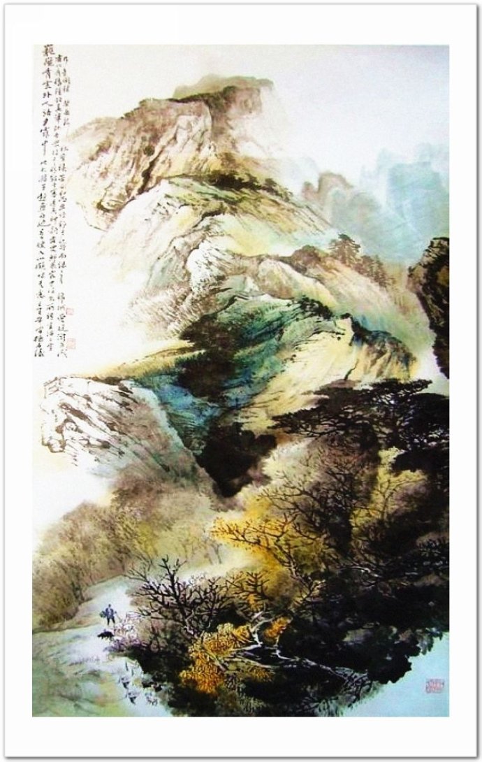 笔底情真 -- 曾晓浒山水画