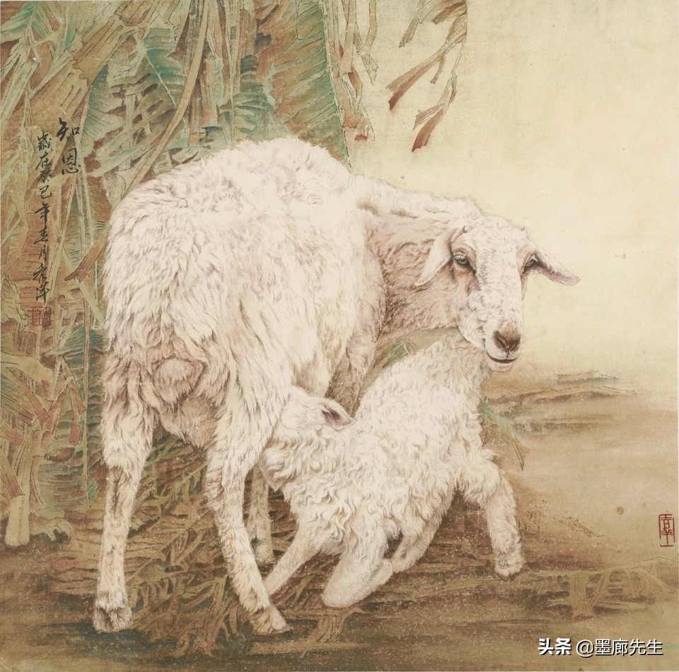 精选100幅画羊美图供大家学习收藏