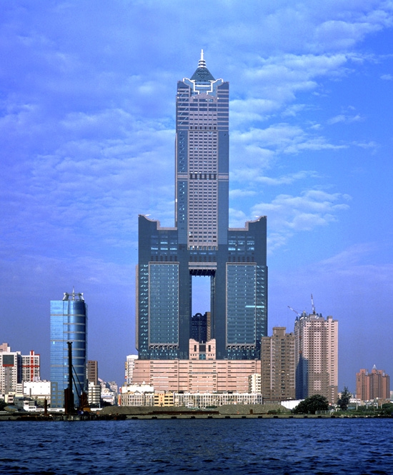中国台湾第二摩天楼设计解析，建筑取意“高、雄”二字