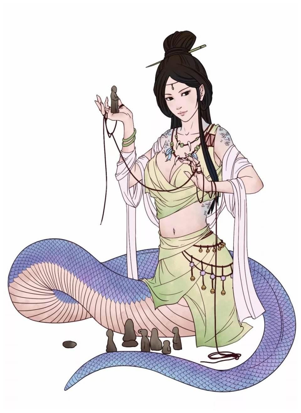 鲁迅笔下的"美女蛇"原来是她的化身,自古以来就习惯甩锅给女性