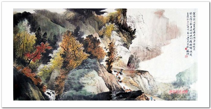 笔底情真 -- 曾晓浒山水画