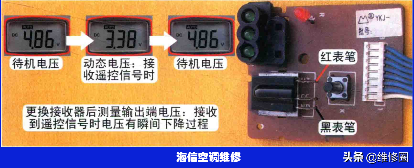 案例：海信空调遥控不开机看如何维修