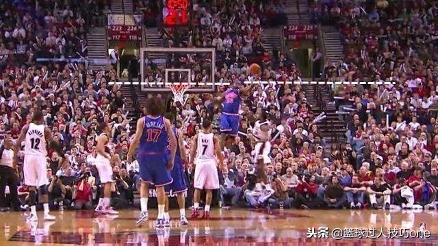 nba 哪些成员起跳比篮筐还高(NBA“头超筐”的瞬间：巅峰韦德超筐摘板，1米76国产飞人亲吻篮筐)