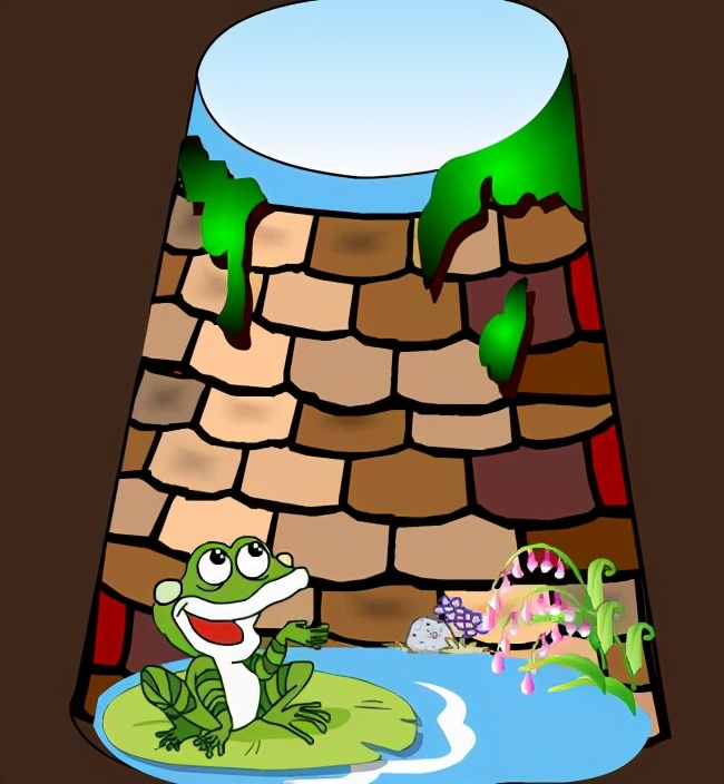 学生作文欣赏:续写《井底之蛙》两篇,相同的题目不同的写法