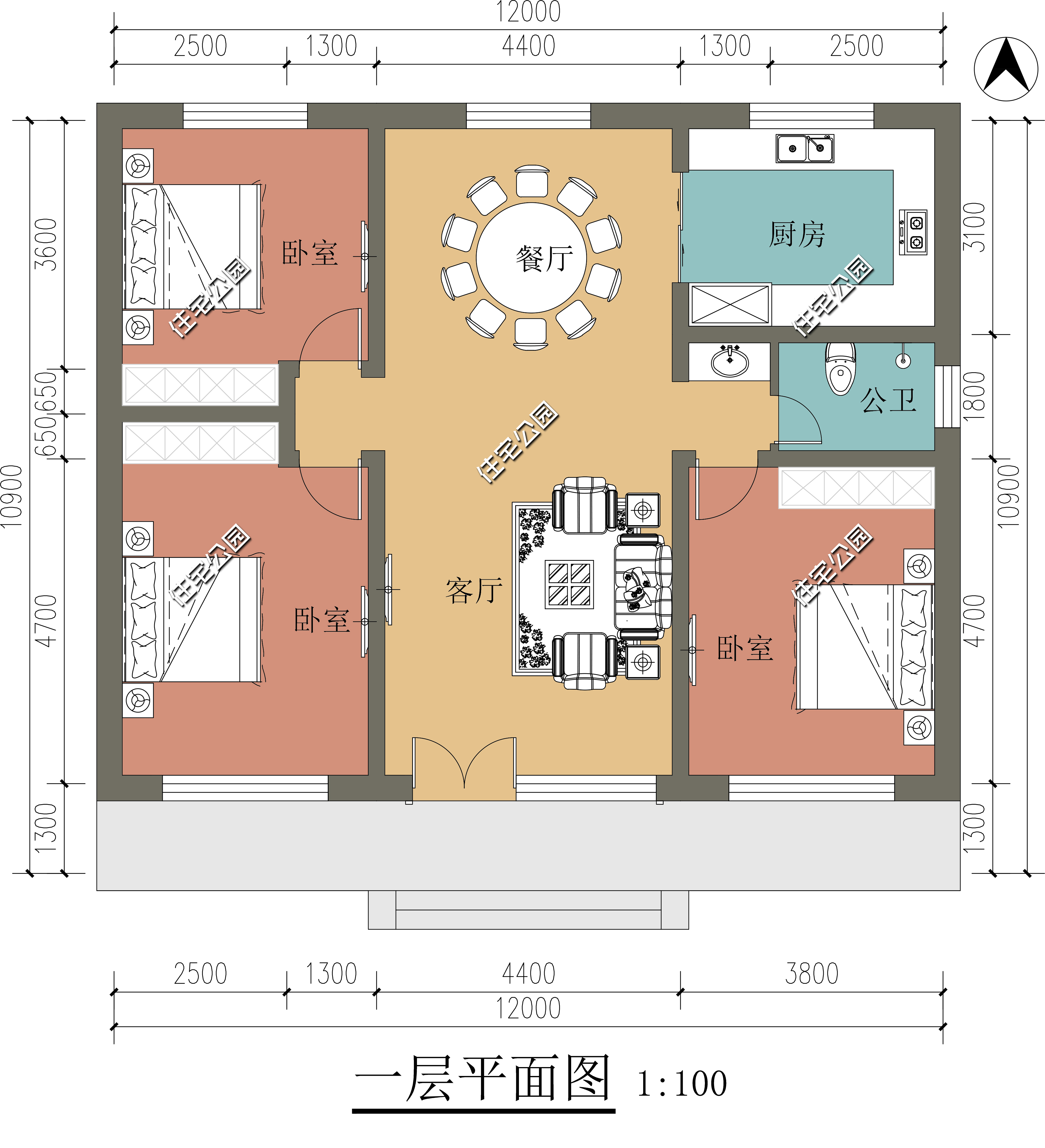20万预算，能在农村建什么样的房子？8套图纸看看你喜欢哪一套