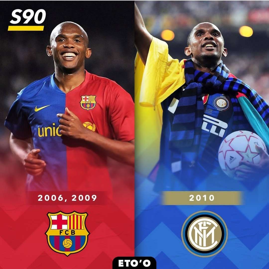 盘点五位在两支球队均赢得欧冠的球员，C罗领衔，埃托奥创神迹