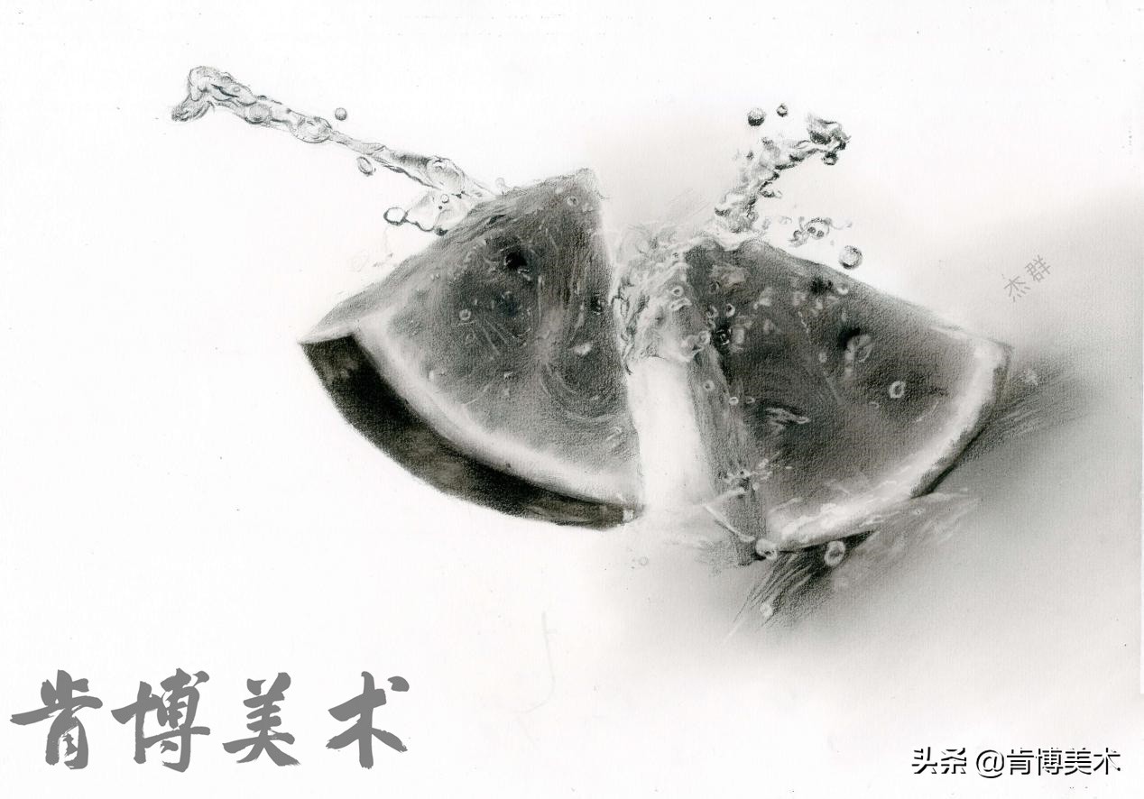 干货丨如何画好一副素描作品，让“西瓜”告诉你