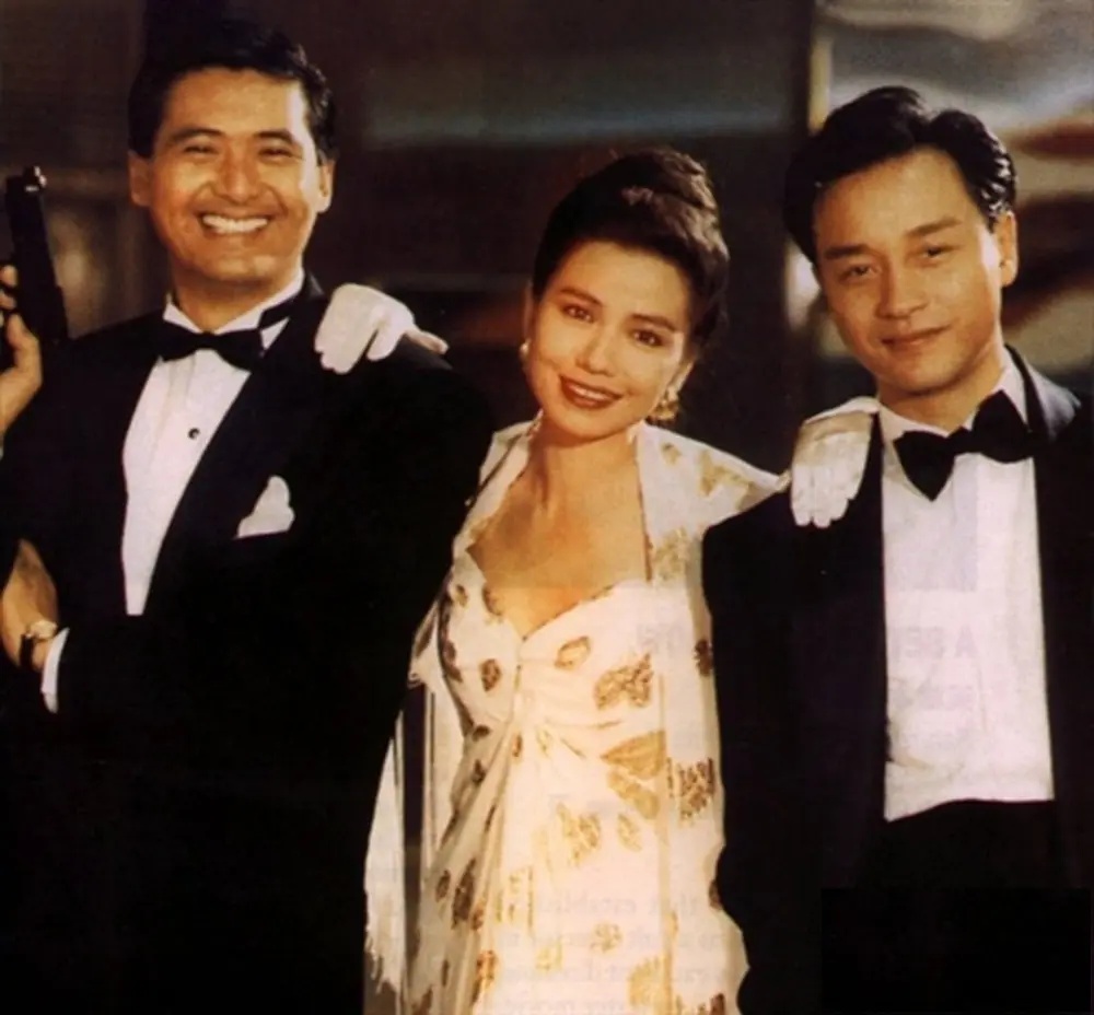 极道追踪演员表(1991年，钟楚红和发哥、张国荣演情侣，凭两支舞就征服了观众)