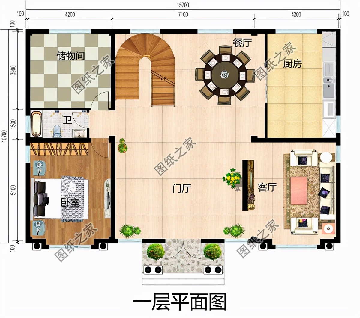 带栏杆欧式，静雅美观还大方，安全优雅又悦目