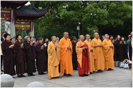 晓明法师与天宁寺